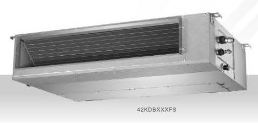 (image for) 開利 42KDB012FS/38KUS012FS 一匹半 風喉式 冷氣機 (淨冷) - 點擊圖片關閉視窗