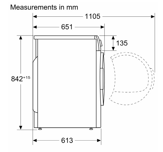 (image for) 博世 WQB246D0HK Series 8 9公斤 熱泵式冷凝乾衣機