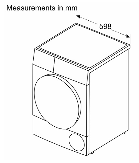 (image for) 博世 WQB246D0HK Series 8 9公斤 熱泵式冷凝乾衣機