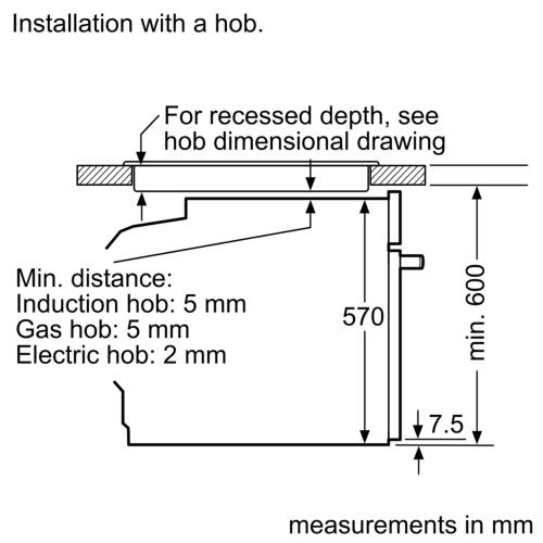 (image for) Siemens HB533ABR0H 71L Built-in Oven