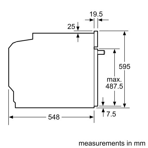 (image for) Siemens HB533ABR0H 71L Built-in Oven