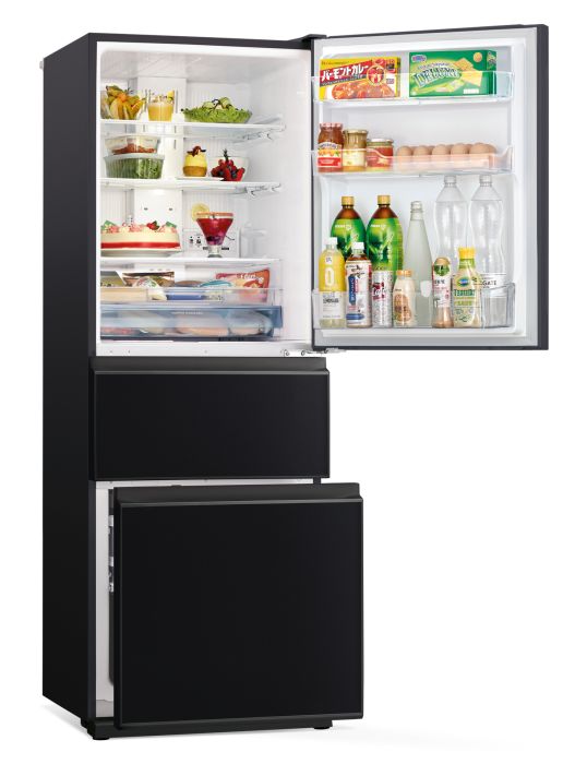 (image for) 三菱電機 MR-CGX33EY 278公升 變頻三門雪櫃 (玻璃門系列)