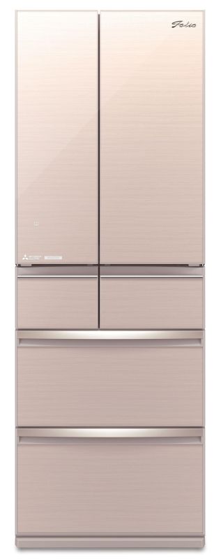 (image for) Mitsubishi MR-WX52D-F 416L 6-door Refrigerator - Click Image to Close