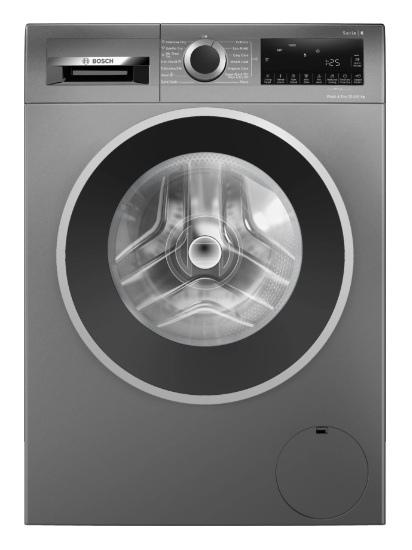 (image for) 博世 Series 6 WNG254R1GB 10.5公斤/6公斤 1400轉 前置式二合一洗衣乾衣機 (鑄鐵灰)