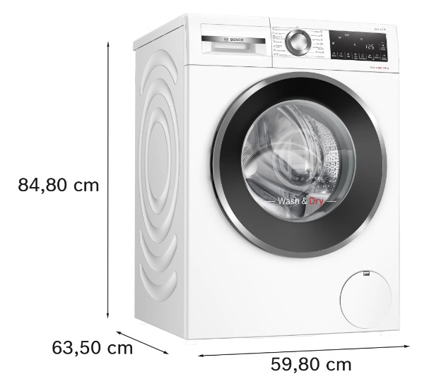 (image for) 博世 WNG254YDHK Series 6 10公斤/6公斤 1400轉 洗衣乾衣機